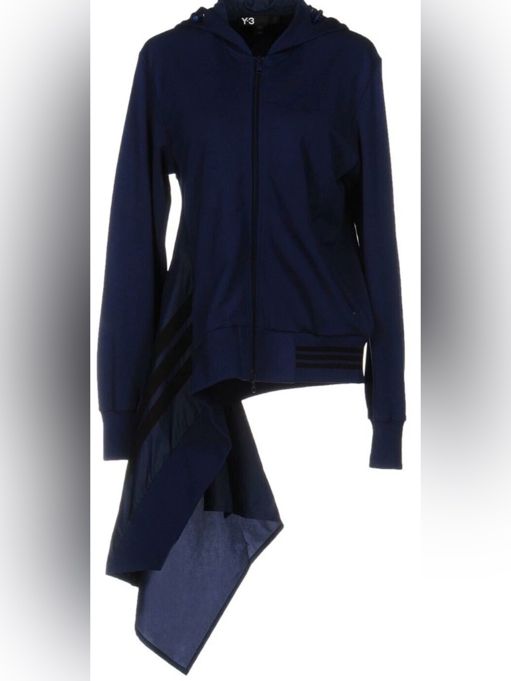 NWOT ADIDAS Y-3 BLUE TAILCOAT TRACK HOODIE JACKET - SIZE M YOHJI YAMAMOTO WOMENS